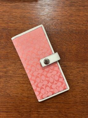 Vintage Coach - Signature Slim Wallet